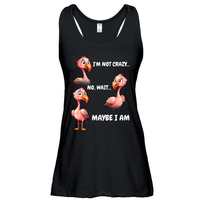 Funny Flamingo Humor Ladies Essential Flowy Tank