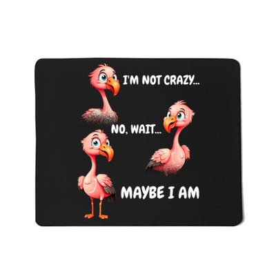 Funny Flamingo Humor Mousepad