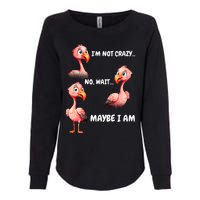 Funny Flamingo Humor Womens California Wash Sweatshirt