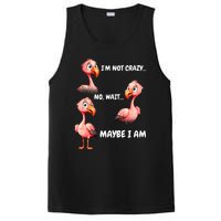 Funny Flamingo Humor PosiCharge Competitor Tank