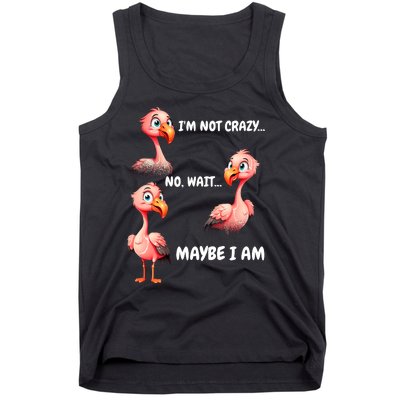 Funny Flamingo Humor Tank Top