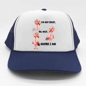 Funny Flamingo Humor Trucker Hat