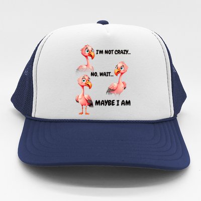 Funny Flamingo Humor Trucker Hat