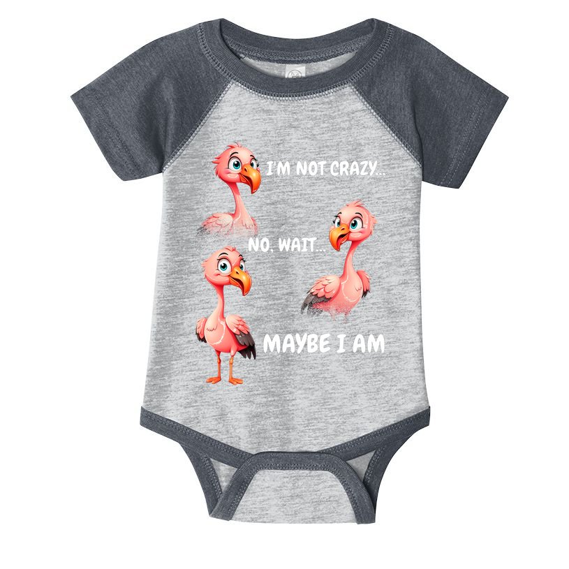 Funny Flamingo Humor Infant Baby Jersey Bodysuit
