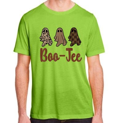 Funny Fall Halloween Ghost Boujee BooJee Spooky Season Cute Adult ChromaSoft Performance T-Shirt