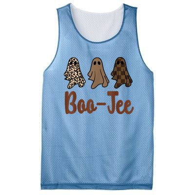 Funny Fall Halloween Ghost Boujee BooJee Spooky Season Cute Mesh Reversible Basketball Jersey Tank