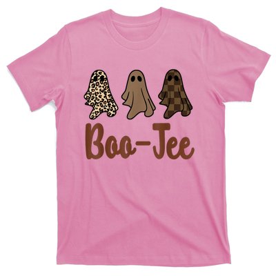 Funny Fall Halloween Ghost Boujee BooJee Spooky Season Cute T-Shirt