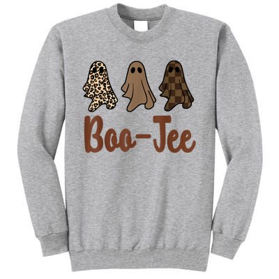 Funny Fall Halloween Ghost Boujee BooJee Spooky Season Cute Tall Sweatshirt