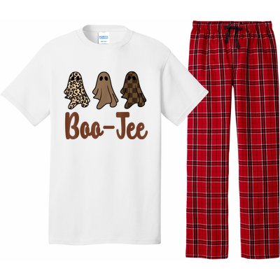 Funny Fall Halloween Ghost Boujee BooJee Spooky Season Cute Pajama Set