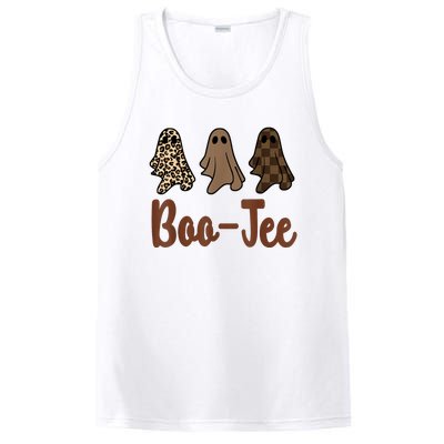 Funny Fall Halloween Ghost Boujee BooJee Spooky Season Cute PosiCharge Competitor Tank