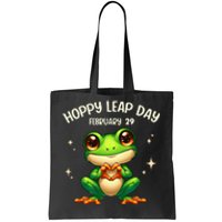 Funny Frog Hoppy Leap Day February 29 Hoppy Leap Day Tote Bag