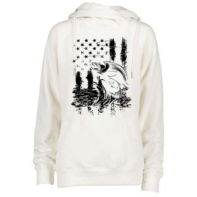 Fishing Womens Funnel Neck Pullover Hood