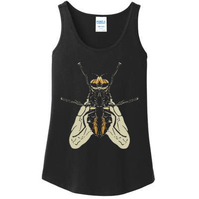 Fly Funny Insect Animal Lazy DIY Costume Easy Halloween Ladies Essential Tank