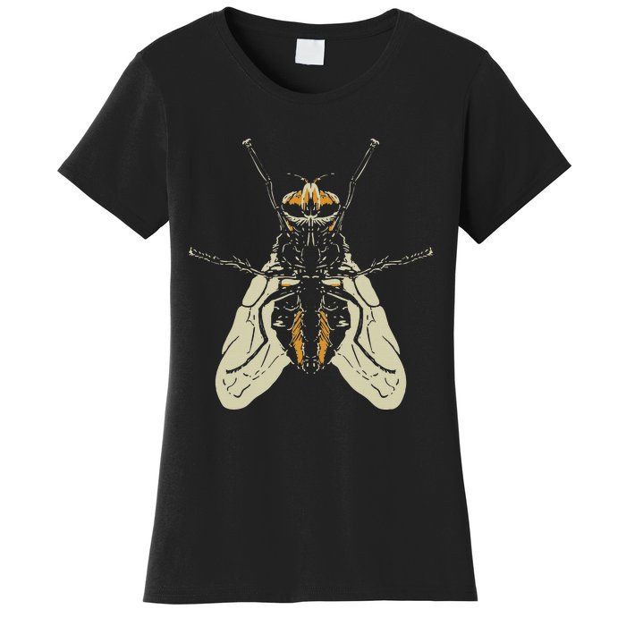 Fly Funny Insect Animal Lazy DIY Costume Easy Halloween Women's T-Shirt