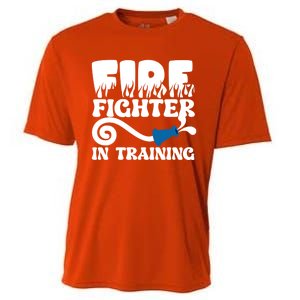 Future Firefighter In Training Future Fire Great Gift Cooling Performance Crew T-Shirt