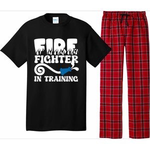 Future Firefighter In Training Future Fire Great Gift Pajama Set