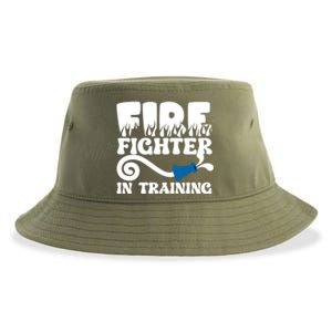 Future Firefighter In Training Future Fire Great Gift Sustainable Bucket Hat