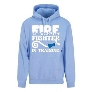 Future Firefighter In Training Future Fire Great Gift Unisex Surf Hoodie