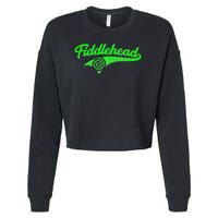 Fiddlehead Cropped Pullover Crew