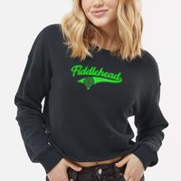 Fiddlehead Cropped Pullover Crew
