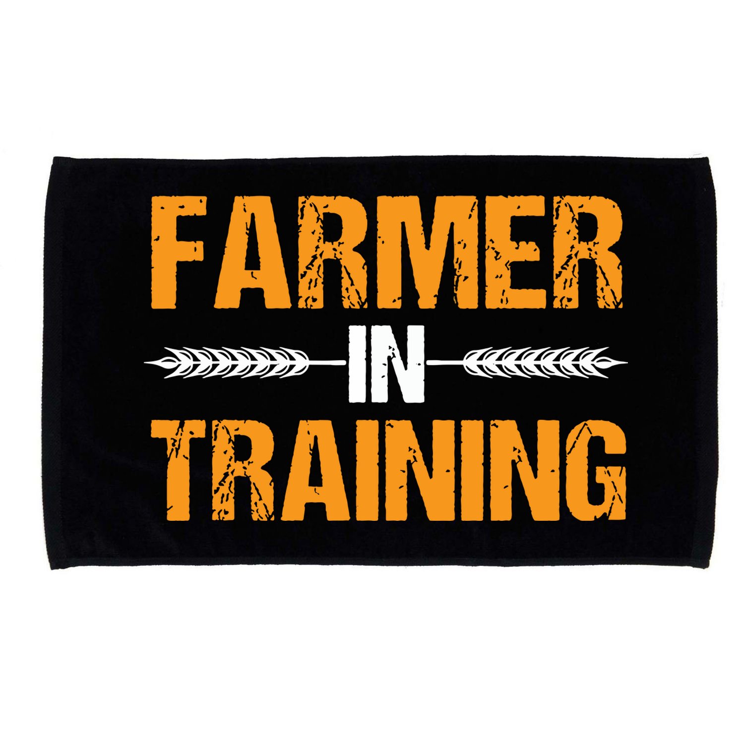 Funny Farmer In Training Apparel Farm Farming Microfiber Hand Towel