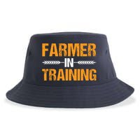 Funny Farmer In Training Apparel Farm Farming Sustainable Bucket Hat