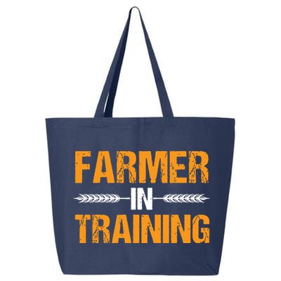 Funny Farmer In Training Apparel Farm Farming 25L Jumbo Tote