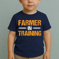 Funny Farmer In Training Apparel Farm Farming Toddler T-Shirt