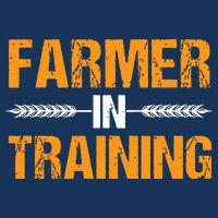 Funny Farmer In Training Apparel Farm Farming Women's V-Neck T-Shirt