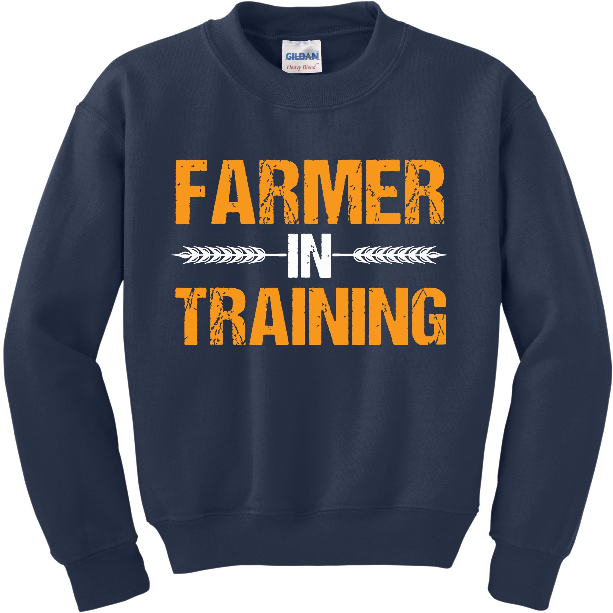 Funny Farmer In Training Apparel Farm Farming Kids Sweatshirt