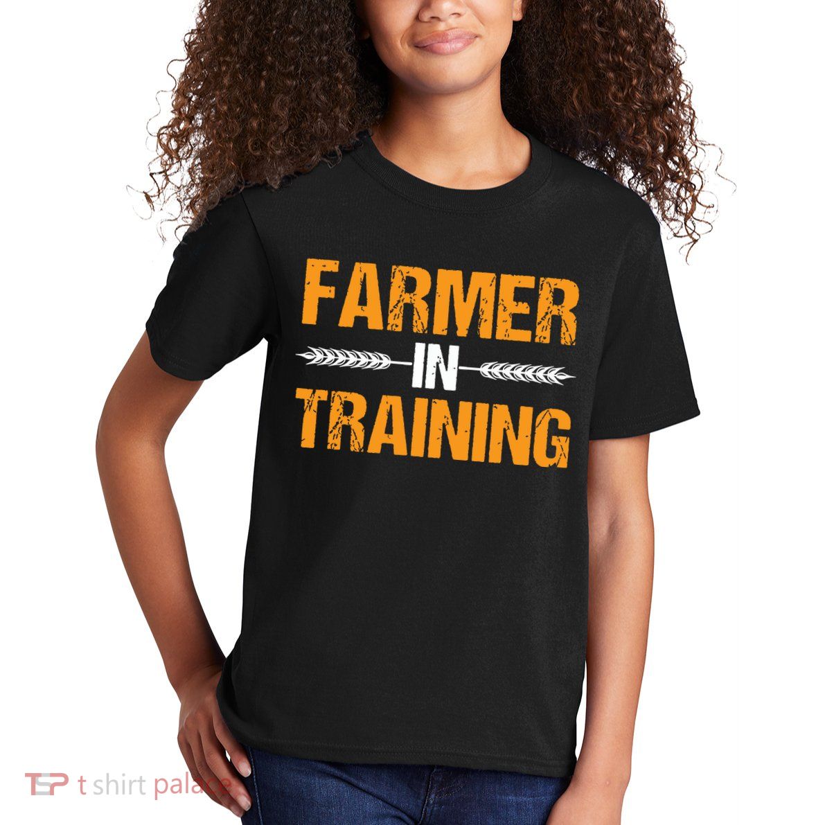 Funny Farmer In Training Apparel Farm Farming Kids T-Shirt