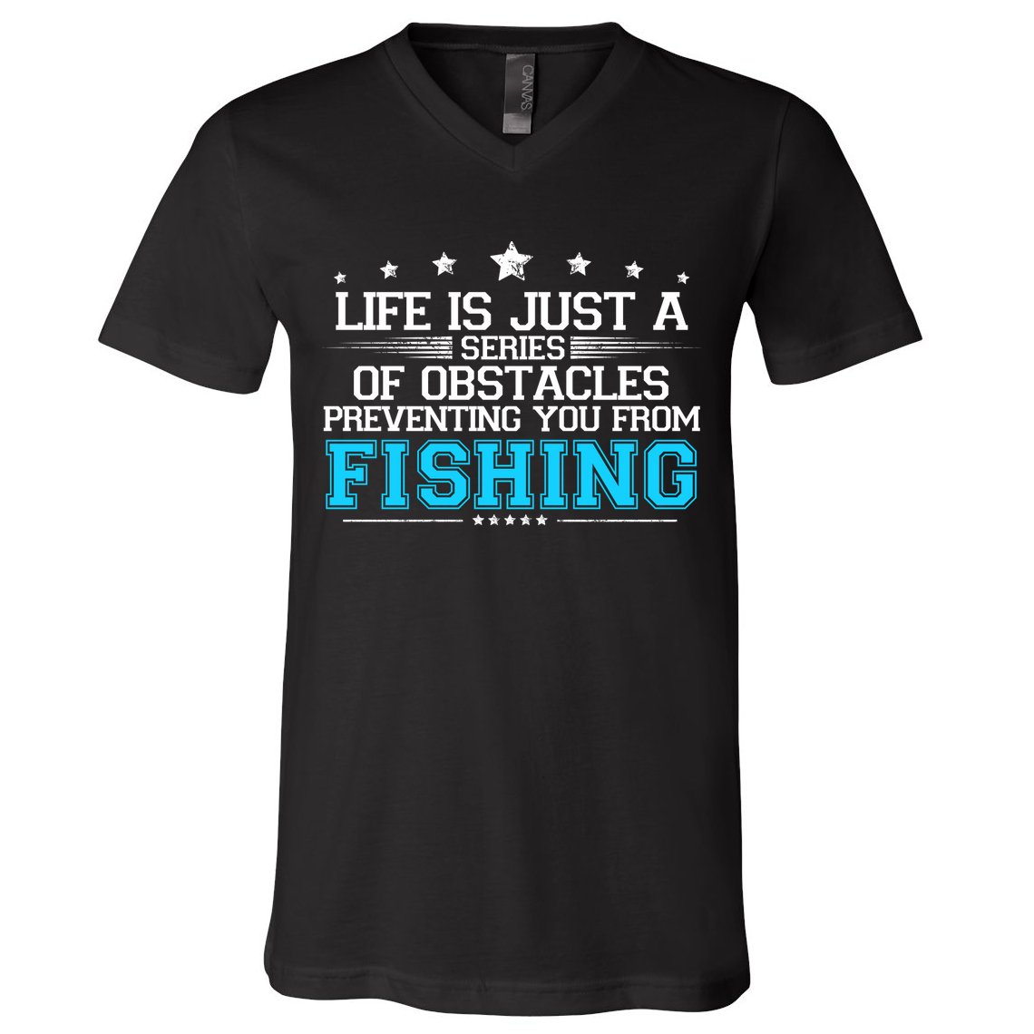 Fishing V-Neck T-Shirt
