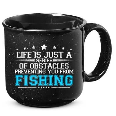 Fishing 15oz Campfire Ceramic Mug