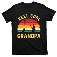 Reel Cool Grandpa Fishing Grandpa Gift T-Shirt