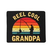 Reel Cool Grandpa Fishing Grandpa Gift Mousepad