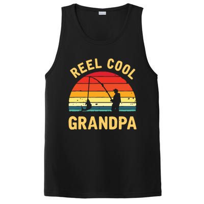 Reel Cool Grandpa Fishing Grandpa Gift PosiCharge Competitor Tank