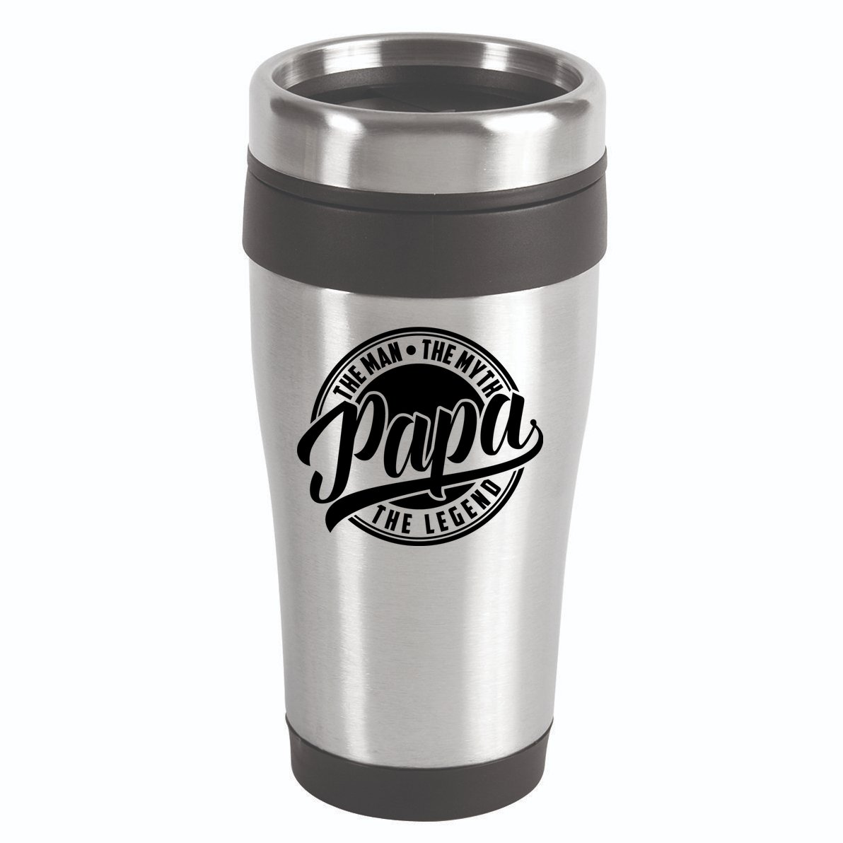 Papa The Man The Myth The Legend 16oz Travel Tumbler