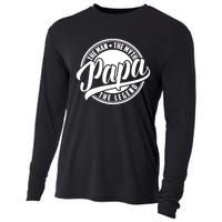 Papa The Man The Myth The Legend Cooling Performance Long Sleeve Crew