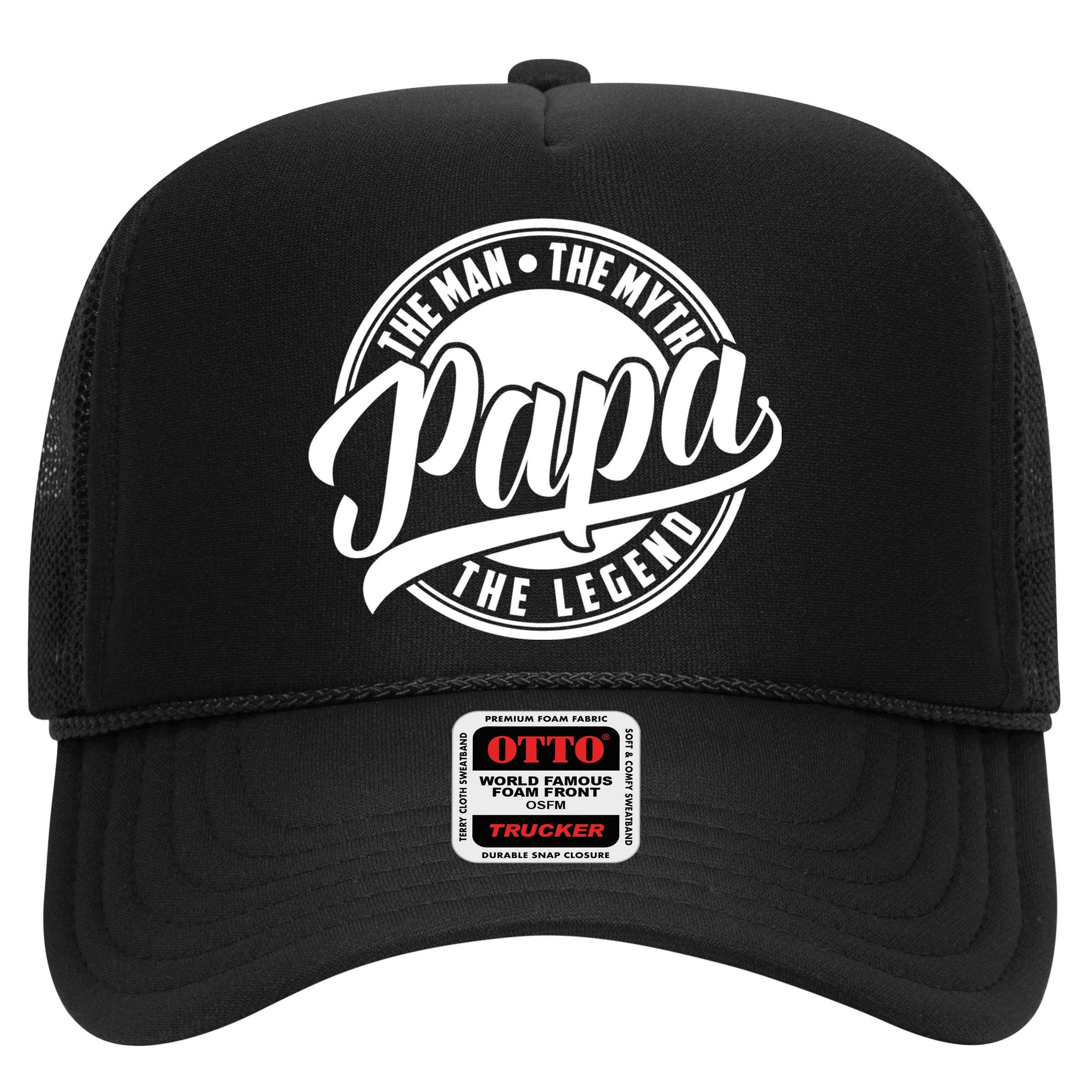 Papa The Man The Myth The Legend Hat