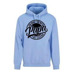 Papa The Man The Myth The Legend Unisex Surf Hoodie