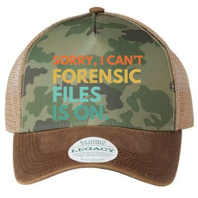 Forensic Files Is On The Forensic Science Mystery Show Legacy Tie Dye Trucker Hat
