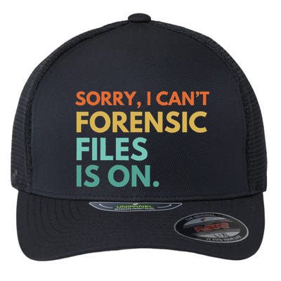 Forensic Files Is On The Forensic Science Mystery Show Flexfit Unipanel Trucker Cap