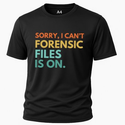 Forensic Files Is On The Forensic Science Mystery Show Performance Shirt