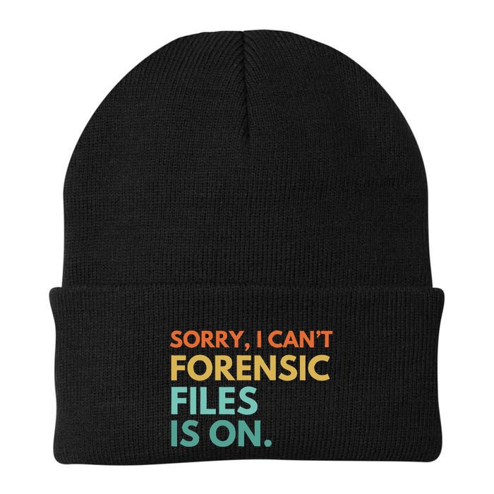 Forensic Files Is On The Forensic Science Mystery Show Beanie