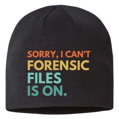 Forensic Files Is On The Forensic Science Mystery Show Sustainable Beanie