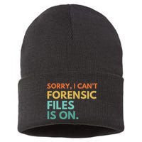 Forensic Files Is On The Forensic Science Mystery Show Sustainable Knit Beanie
