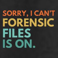 Forensic Files Is On The Forensic Science Mystery Show 25L Jumbo Tote