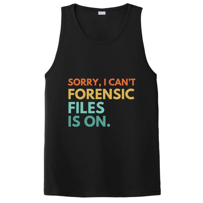 Forensic Files Is On The Forensic Science Mystery Show PosiCharge Competitor Tank