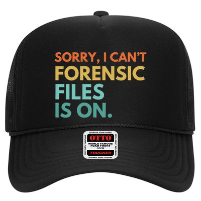 Forensic Files Is On The Forensic Science Mystery Show Trucker Hat