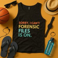 Forensic Files Is On The Forensic Science Mystery Show Tank Top